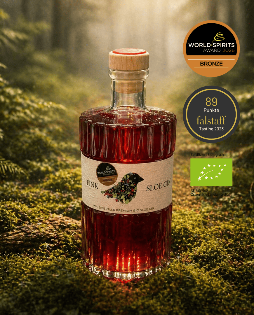 FiNK Signature Edition Flasche Detail – Waldviertler Schlehen