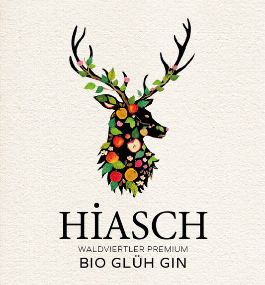 HiASCH Waldviertler Premium Bio Glüh Gin (Bag in Box) - 10000 ml