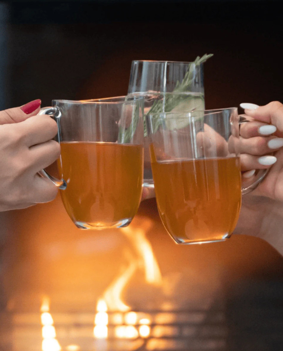 HiASCH Glüh Gin in der Tasse – warmer Bio Spirituosen Cocktail