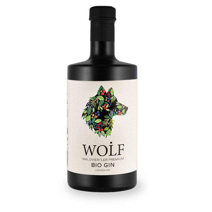 WOiF Waldviertler Premium Bio Gin "Black Edition" - 500 ml